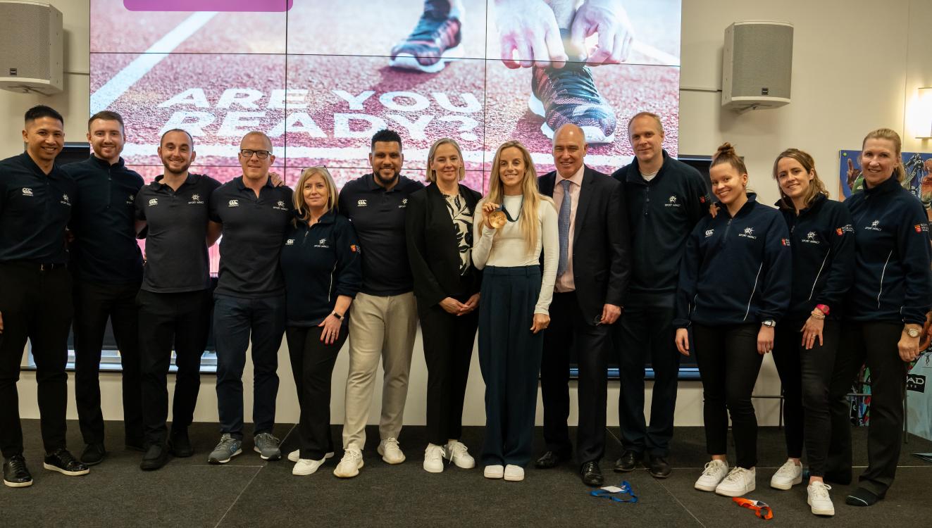 Sport Impact team with Georgia Bell